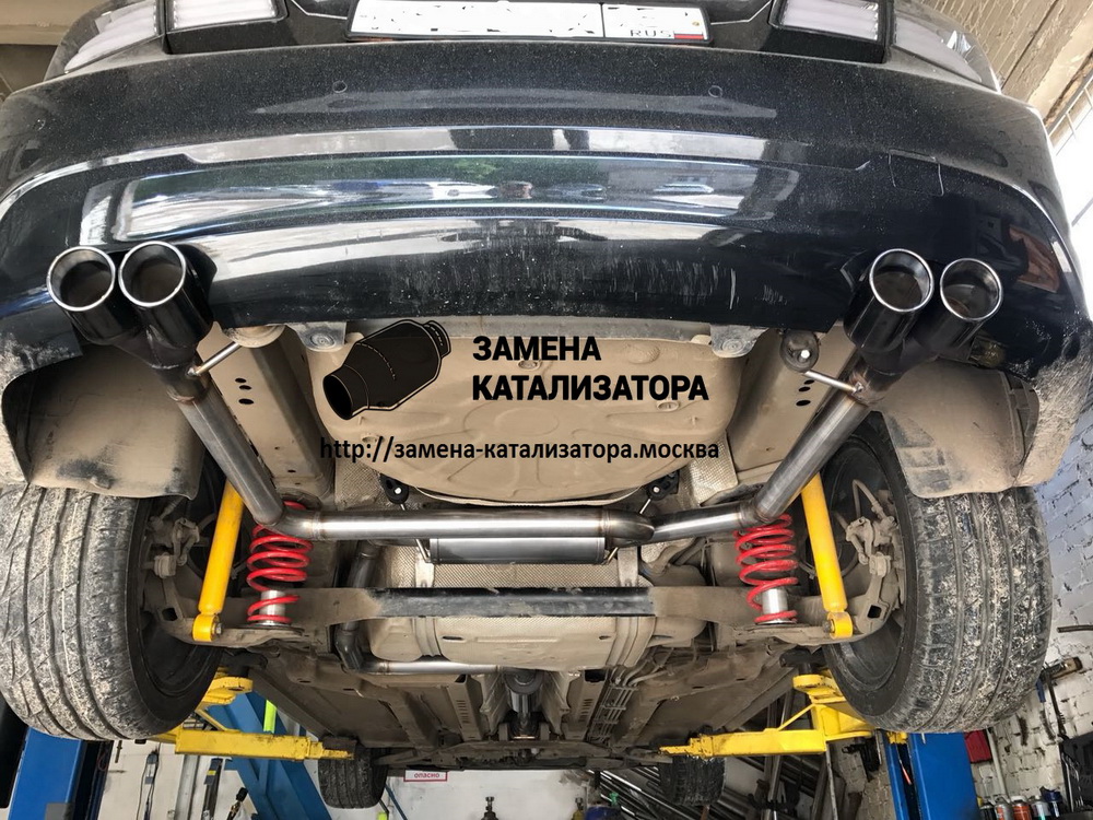 Катализатор Hummer H3 (Хаммер Н3 Х3) - замена, удаление, автосервис в Москве